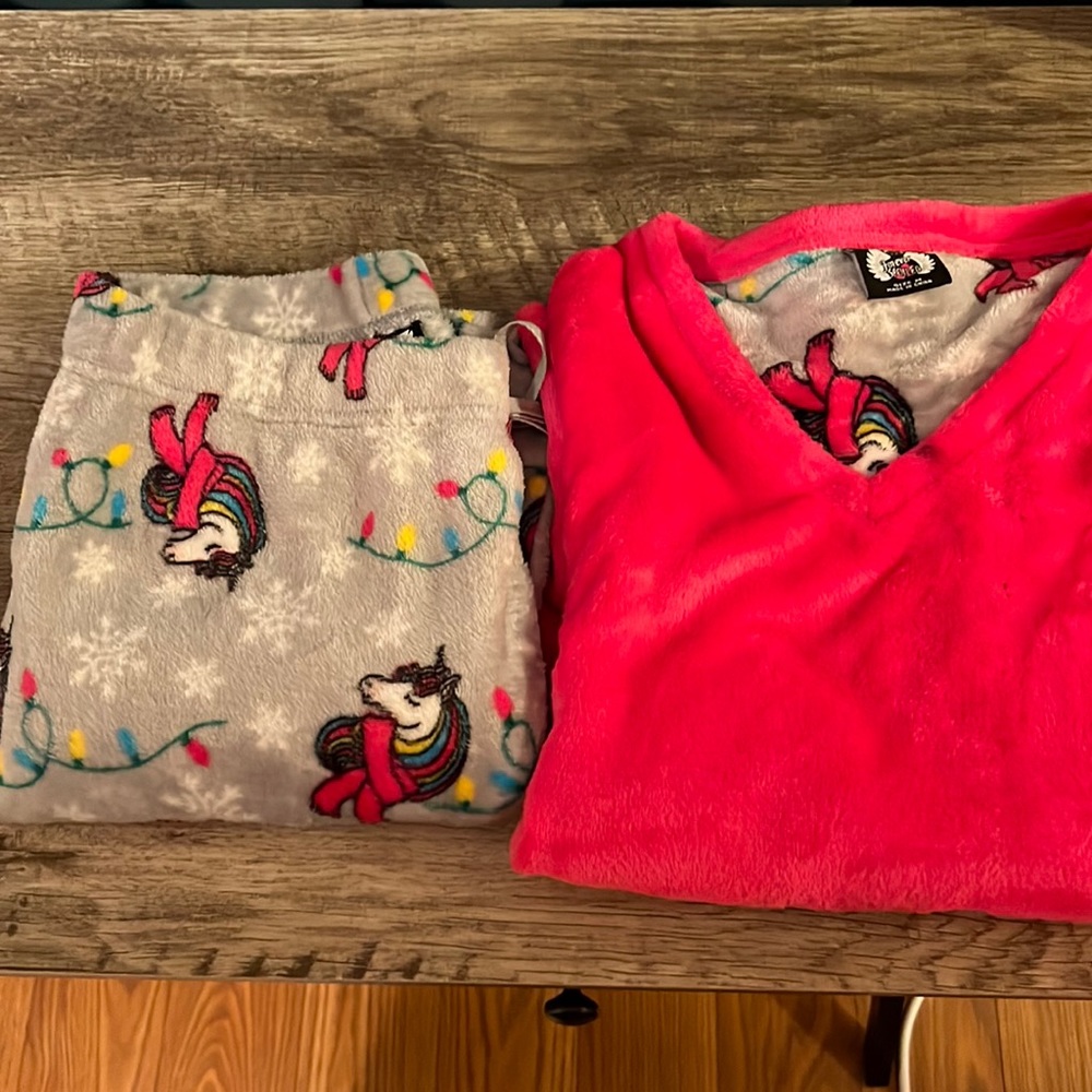 Unicorn pajama set
